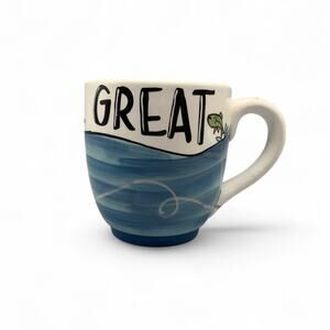 Glory Hause Youre Reel Great Mug Fisher Angler Boat Fish Water Catch 16oz Cup